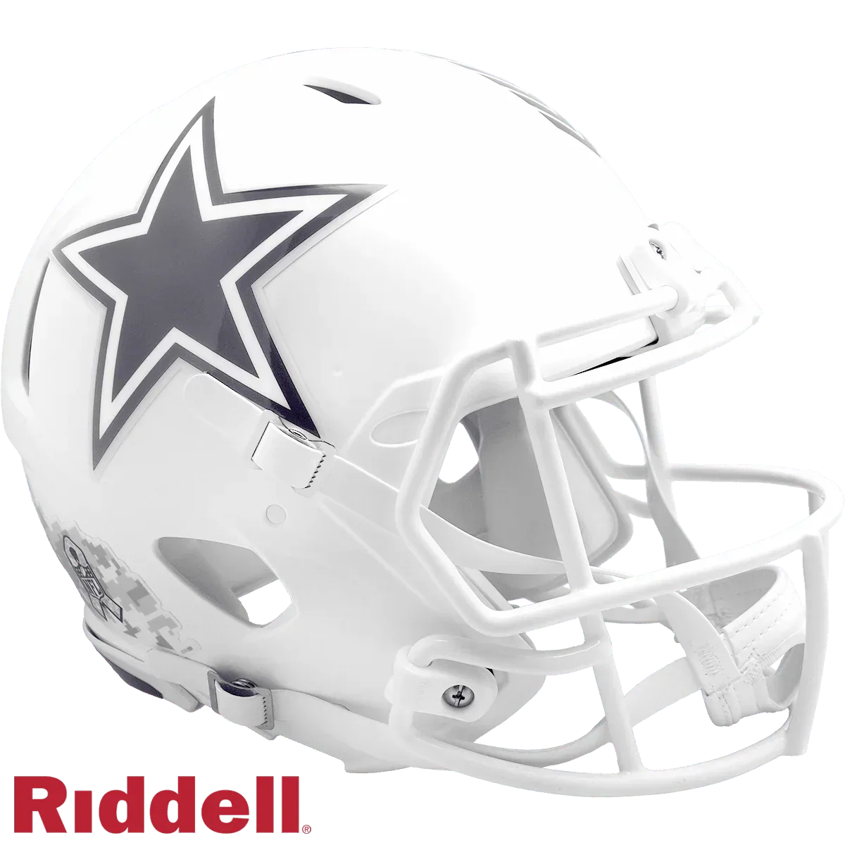 Dallas Cowboys Riddell Authentic Salute To Service Helmet - ToylandEU™