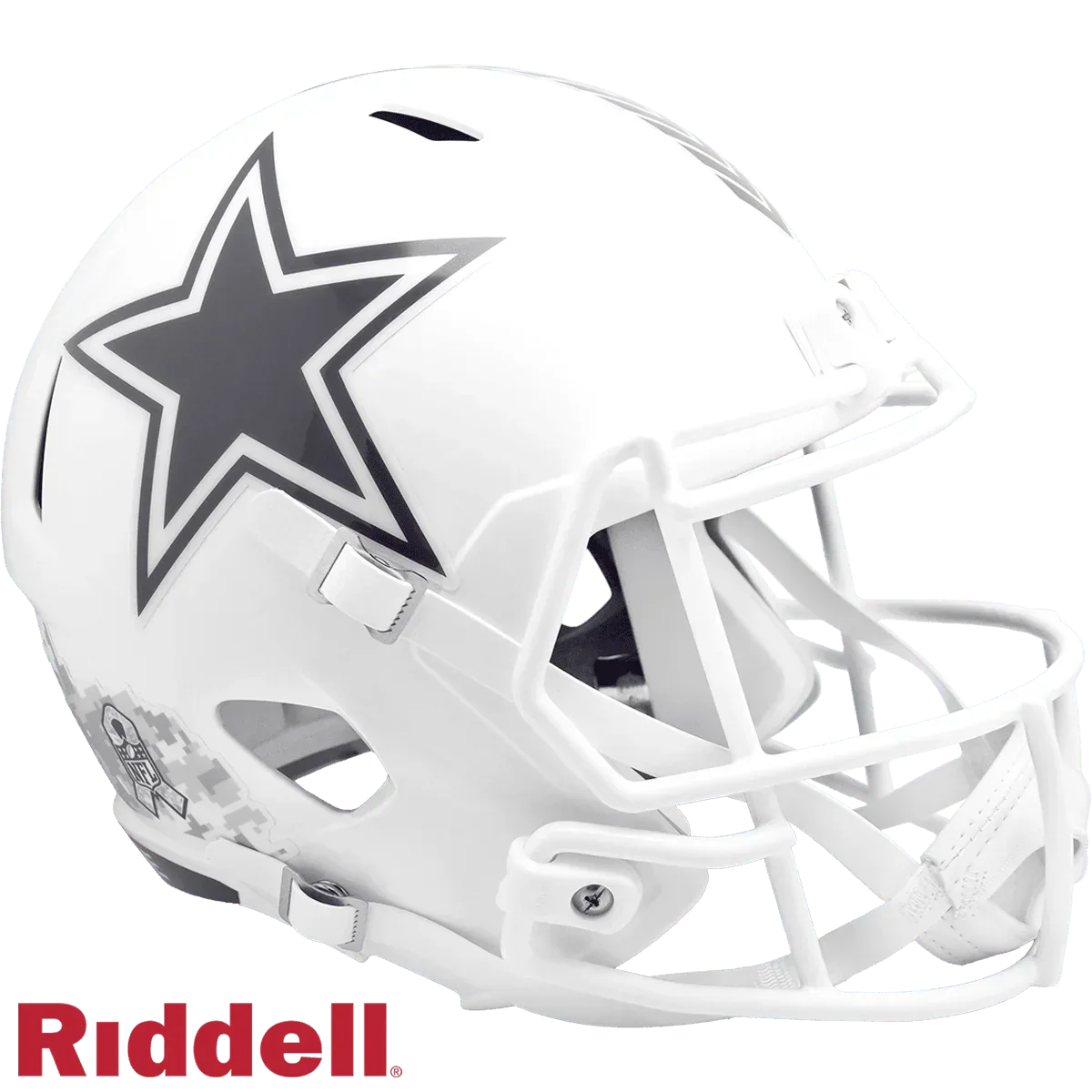 Dallas Cowboys Riddell Replica Helmet Salute To Service - ToylandEU™