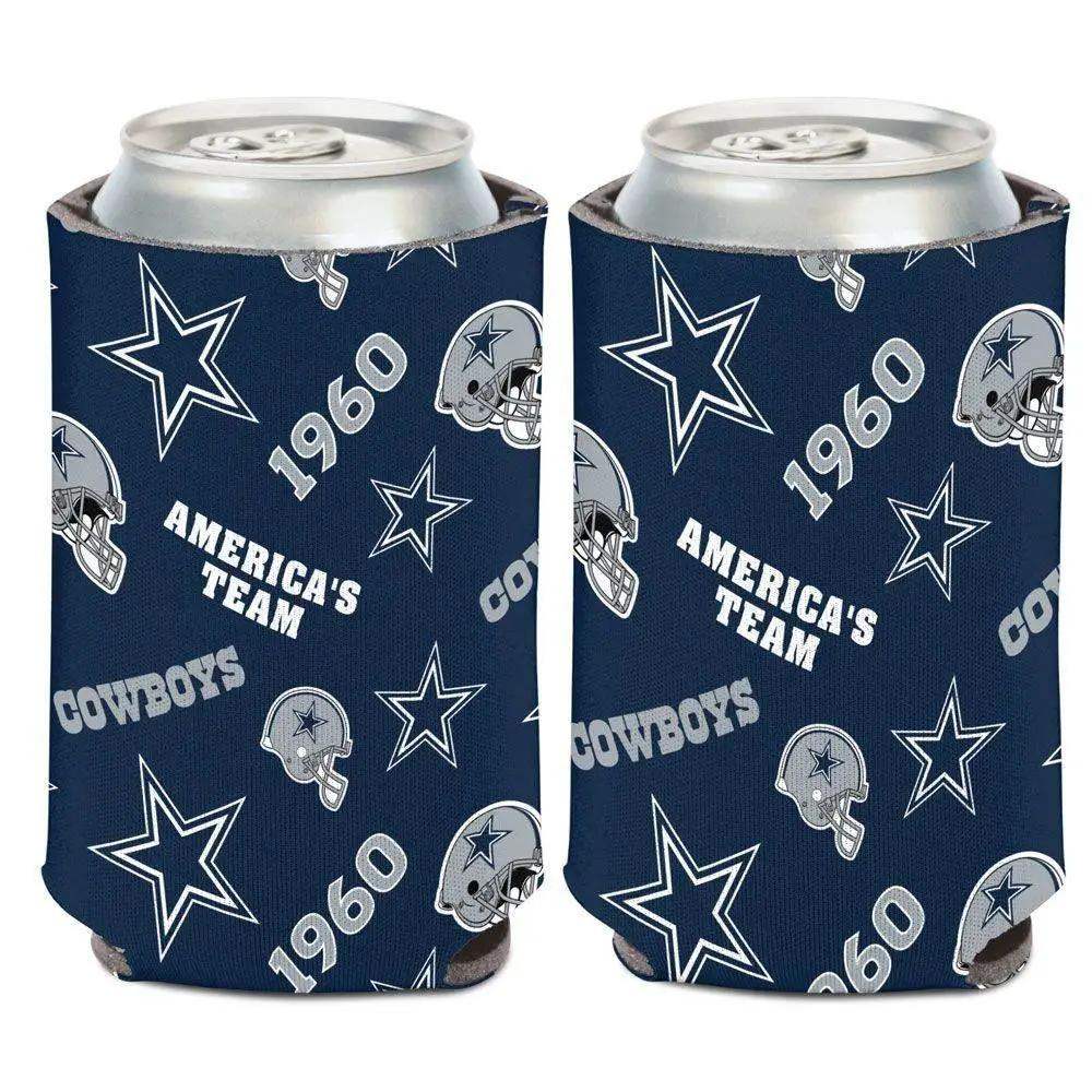 Dallas Cowboys Scatterprint Can Cooler 12 Oz Wraparound Foam - ToylandEU™