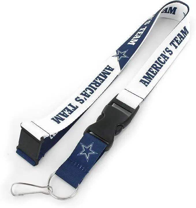 Dallas Cowboys Slogan Lanyard Breakaway Nylon Graphics - ToylandEU™