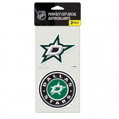 Dallas Stars 4x4 Decal Premium Perfect Cut Vinyl Set of 2 - ToylandEU™