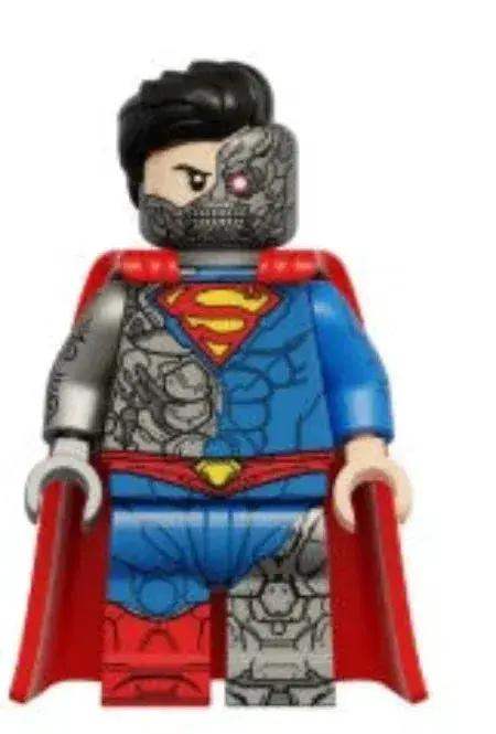 Damaged Cyborg Superman Custom Minifig – Hero of Hope - ToylandEU