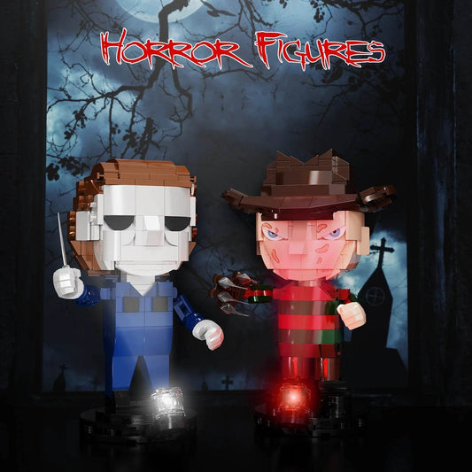 Dark Horror Movie Figures Building Block Set 2in1 For Kids - ToylandEU