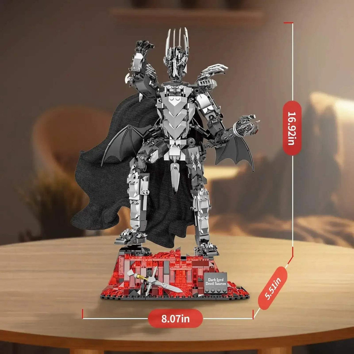 Dark Lord Sauron Mech Building Set For Adult Collectors - ToylandEU