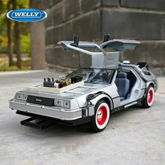 DeLorean Time Machine Diecast Collectible Premium - ToylandEU™