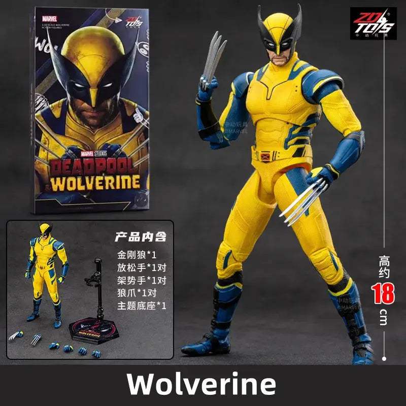Deadpool And Wolverine Boxed Figures 1 To 10 Scale Pro - ToylandEU™