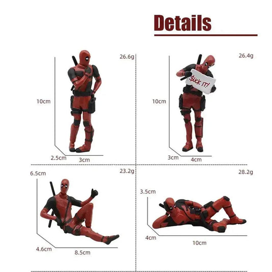 Deadpool And Wolverine Plush Figure Desk Decoration - ToylandEU™