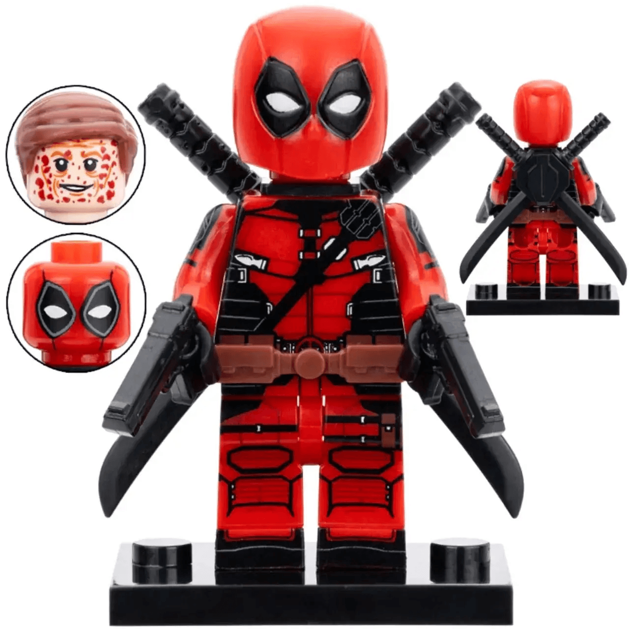 Deadpool Minifigure Custom Collectible Premium Display - ToylandEU™