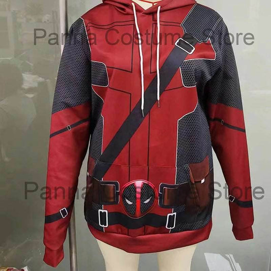 Deadpool & Wolverine 3D Cosplay Hoodie - Unisex Autumn Jacket - ToylandEU