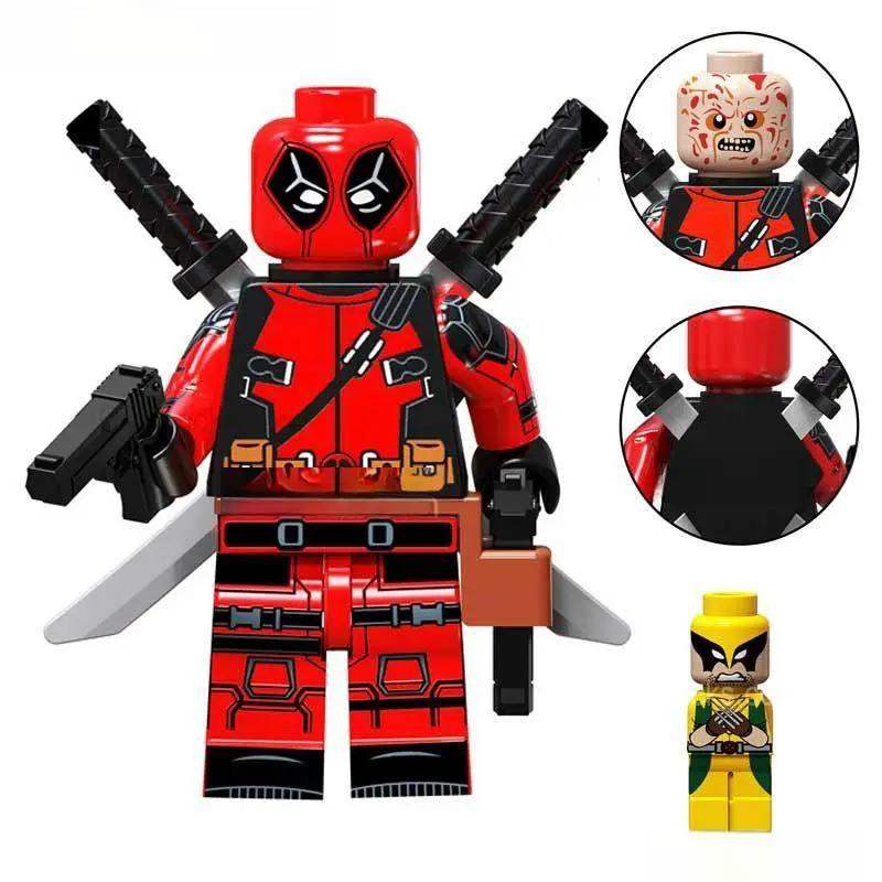 Deadpool Minifigure Lego Compatible Wolverine 5th Figure - ToylandEU™