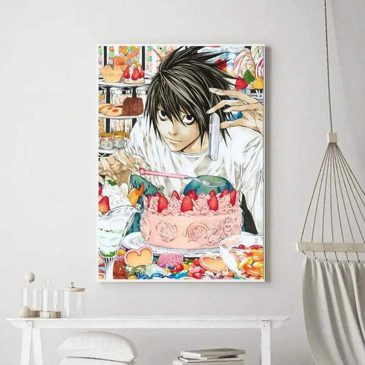 Death Note Anime Poster Wall Art Removable Decor - ToylandEU™