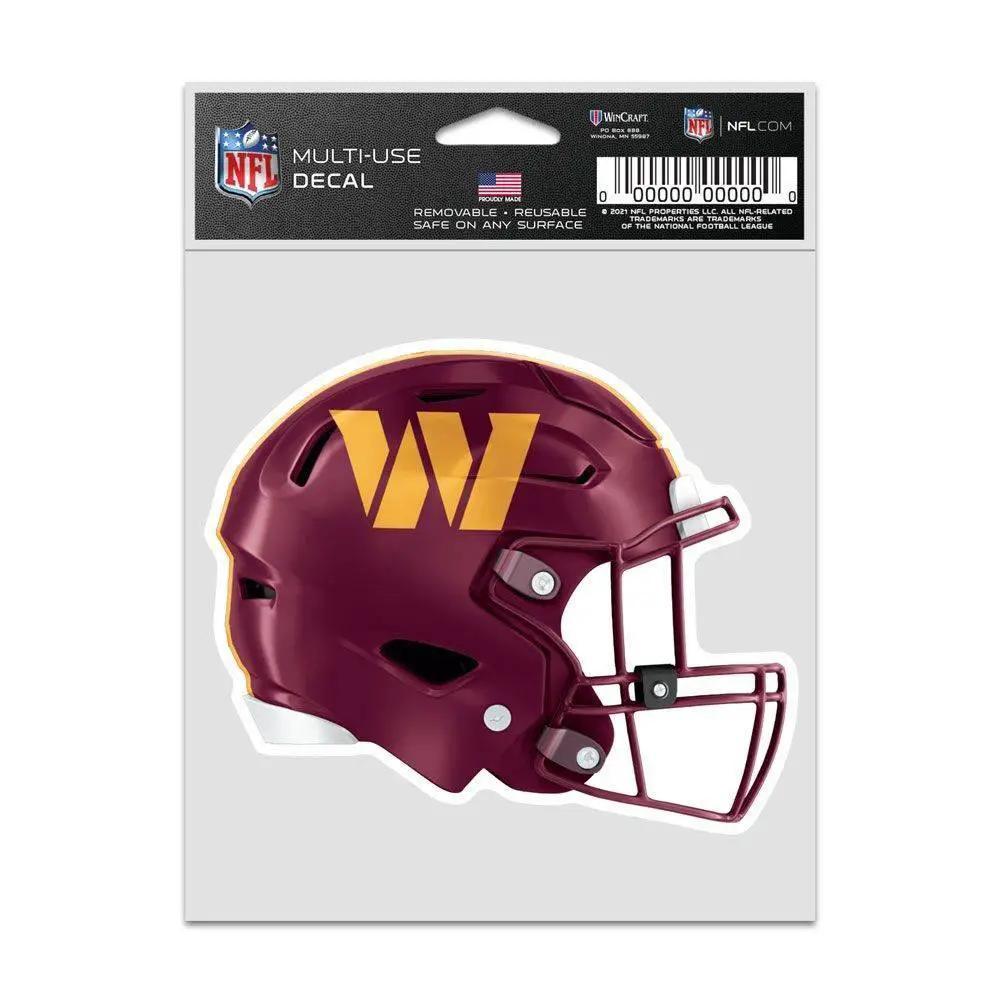 Washington Commanders Decal 3.75x5 Helmet Fan Wincraft - ToylandEU™