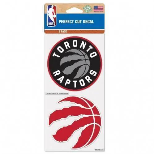 Toronto Raptors 4x4 Decal Twin Pack Outdoor Vinyl Premium - ToylandEU™