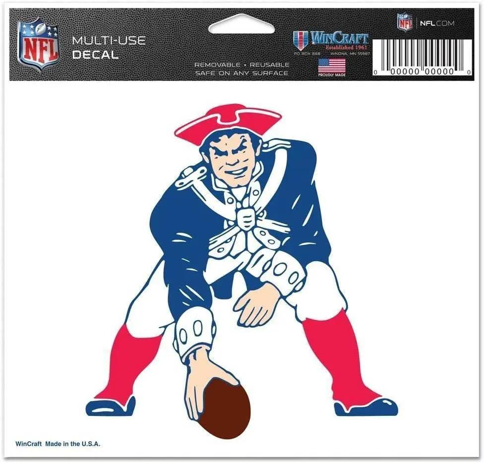 New England Patriots Decal 5x6 Multiuse Minuteman Logo - ToylandEU™