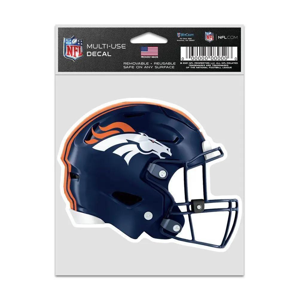Denver Broncos Decal 3 75x5 Helmet Fan Wincraft NFL - ToylandEU™