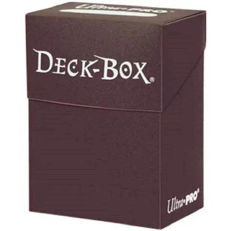 Ultra Pro Deck Box Brown Card Storage Sleeved Cards - ToylandEU™