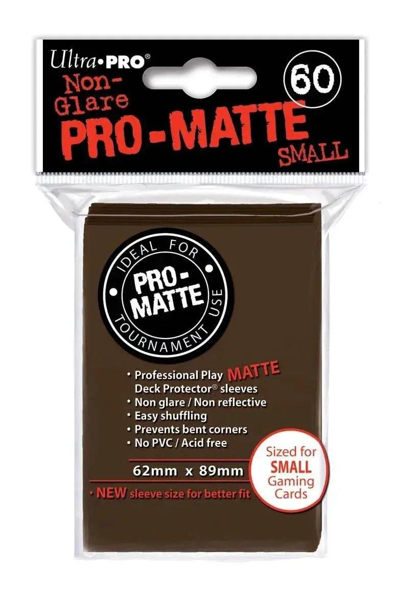 Pro Matte Card Deck Protectors Small Size Brown 60 Count - ToylandEU™
