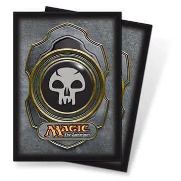 MTG Deck Protectors Mana 3 Black Card Sleeves Standard Size - ToylandEU™