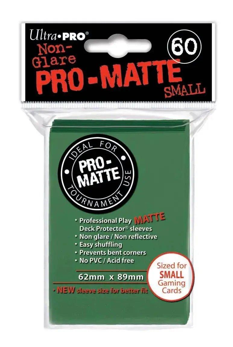 Deck Protectors Pro Matte Small Size Green Pack of 60 - ToylandEU™