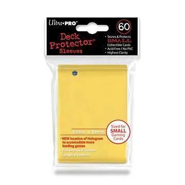 Deck Protectors Small Size Yellow Pack Of 60 Cards Set - ToylandEU™