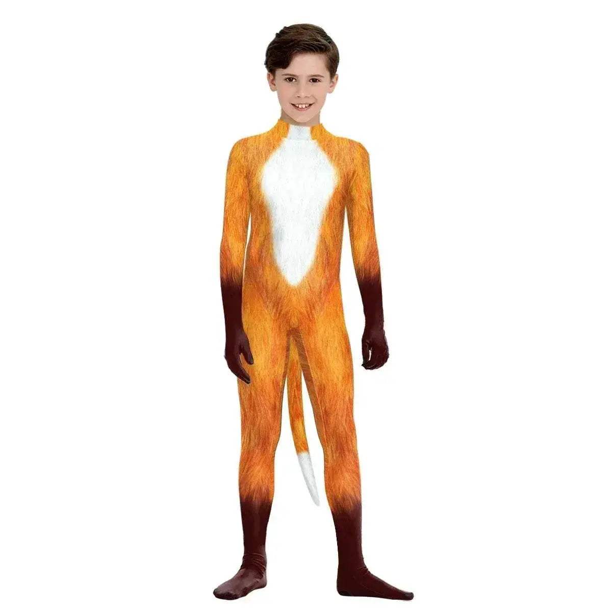 Deluxe Cosplay Bodysuit Leopard 3D Tail Toyland EU - ToylandEU™