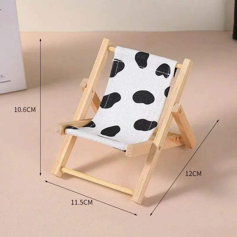 Deluxe Doll Chair Wooden Beach Recliner Toyland EU - ToylandEU™