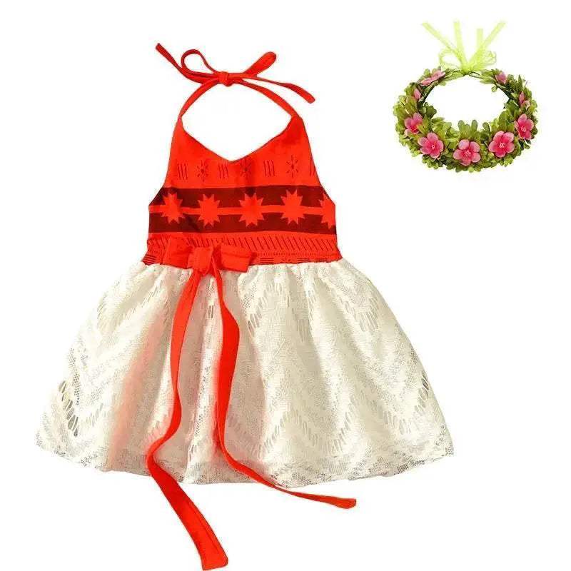 Deluxe Moana Costume Two Piece Dress Toyland EU - ToylandEU™