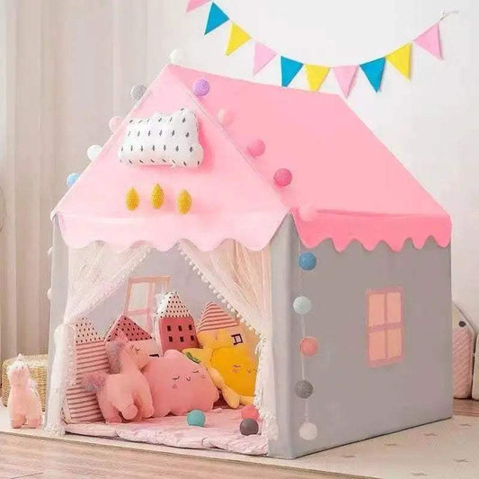 Deluxe Wigwam Tent 1.35m Castle Play Tent Toyland EU - ToylandEU™