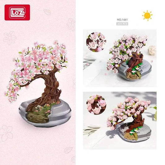Premium Lego Compatible Blocks Cherry Tree Toyland EU - ToylandEU™