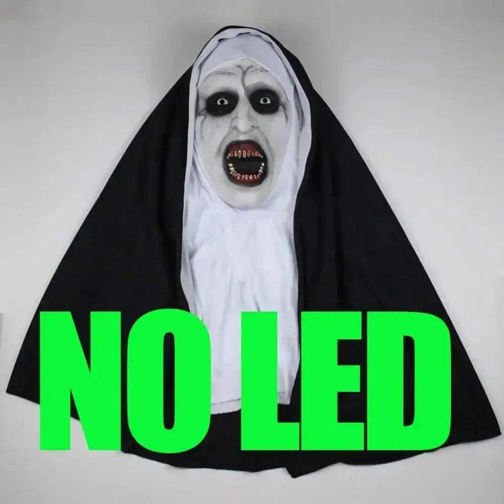 Deluxe Led Light Nun Mask Cosplay Mask Toyland EU - ToylandEU™
