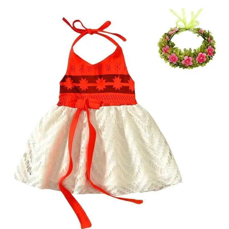 Deluxe Moana Costume Two Piece Dress Toyland EU - ToylandEU™