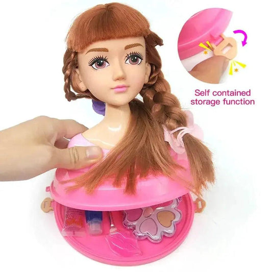 Deluxe Styling Head Makeup Set for Creative Play - Mitty - ToylandEU™