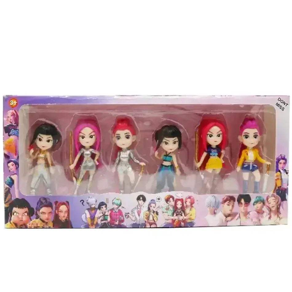Demon Hunters PVC Figure Rumi Zoe Mira Anime Collectible - ToylandEU