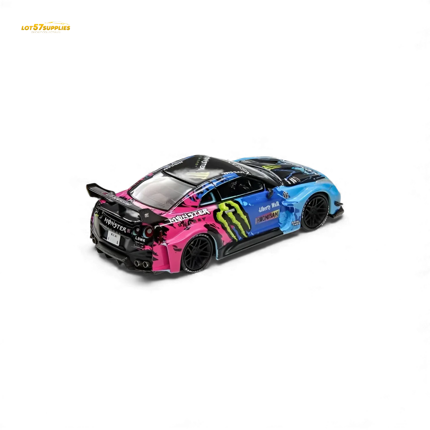 (Pre-Order) Demon King Auto GT-R R35 LBWK Monster Livery 1:64 - ToylandEU