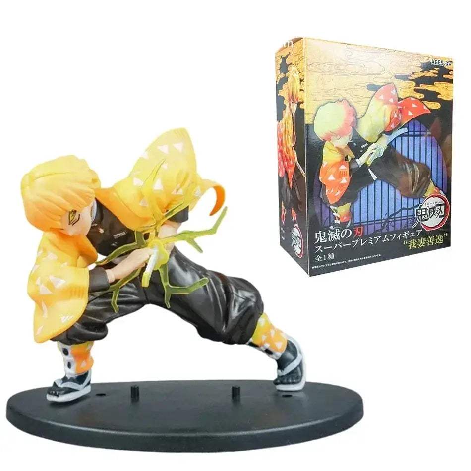 Demon Slayer Anime Figure PVC Model Tanjiro Premium Detail Gift - ToylandEU