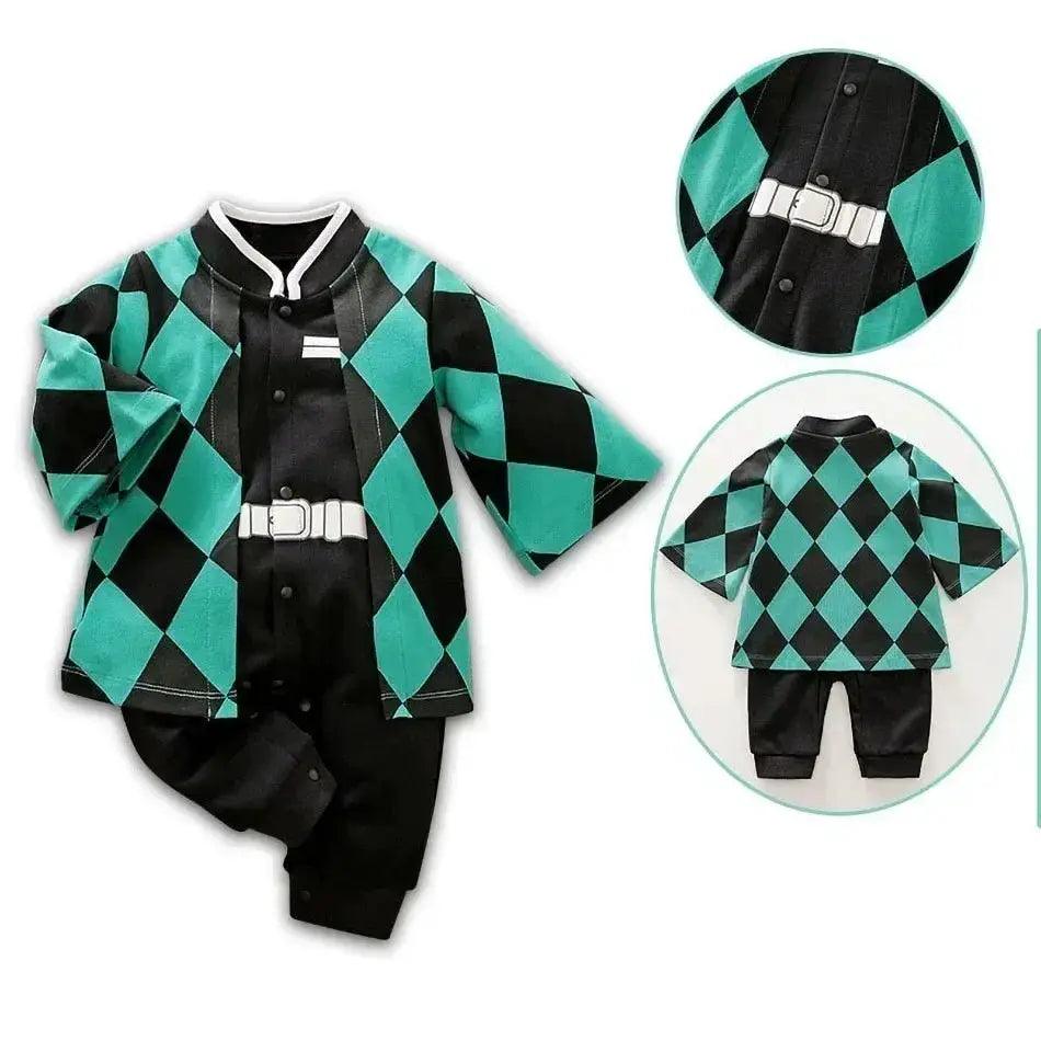 Demon Slayer Baby Romper Cosplay Ready Unisex - ToylandEU™