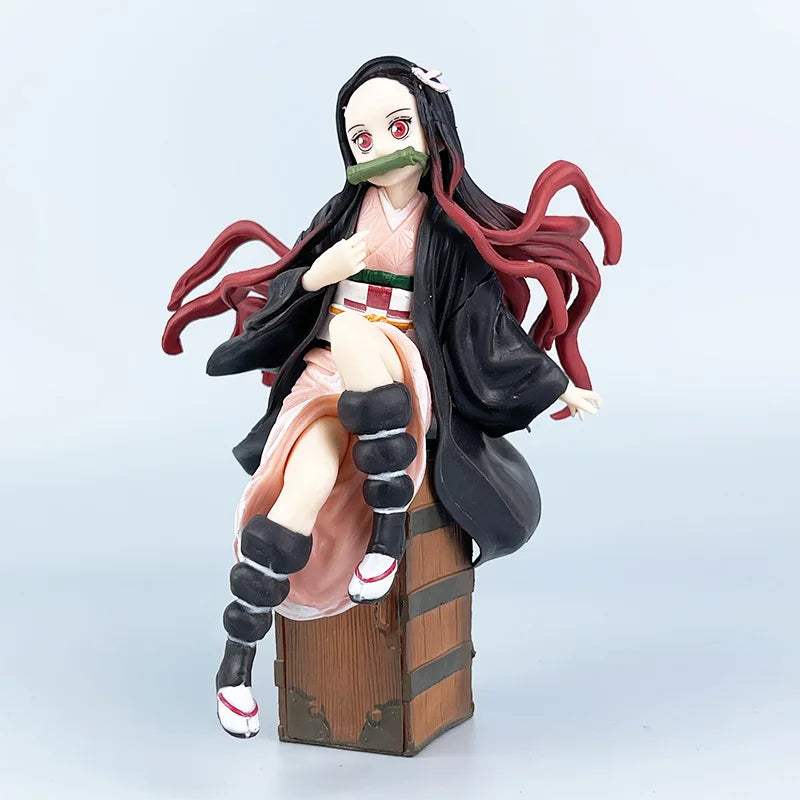 Demon Slayer Nezuko Figure | Sitting Pose | Toylandeu™