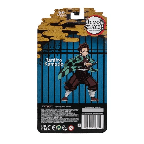 Demon Slayer Wave 4 Tanjiro Kamado Season 2 Action Figure | 5 Inch Scale | Season 2 Design | Anime Collectors