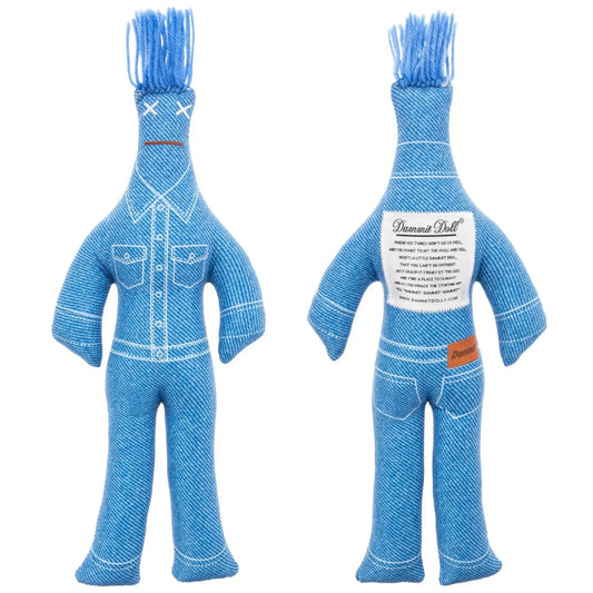 Denim Dammit Doll Stress Relief Desk Destruction Toy - ToylandEU™