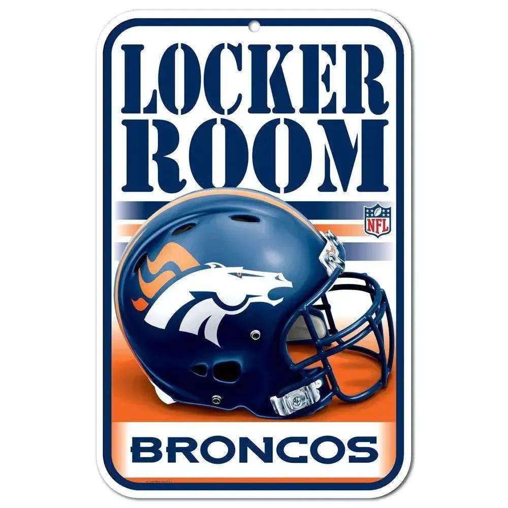 Denver Broncos 11x17 Plastic Locker Room Sign Wincraft - ToylandEU™