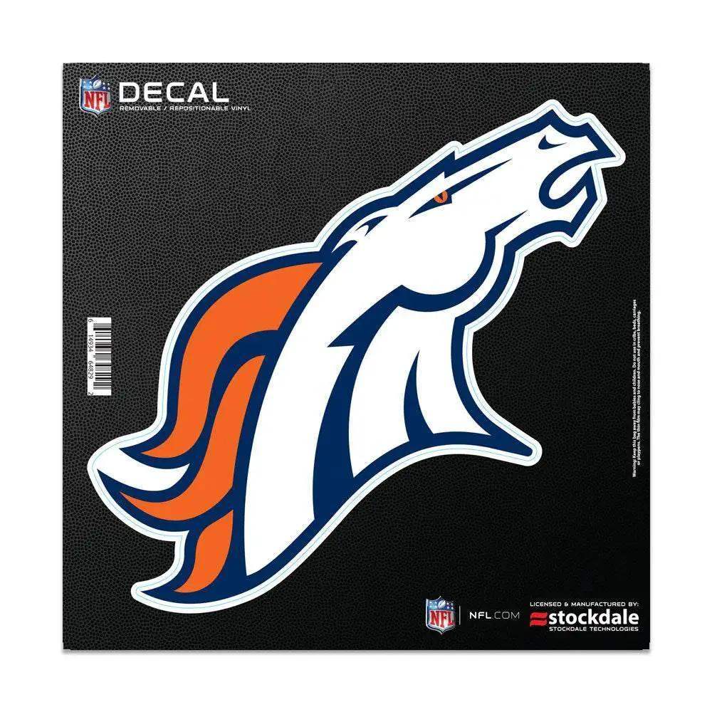 Denver Broncos 6x6 All Surface Vinyl Decal Removable Logo - ToylandEU™