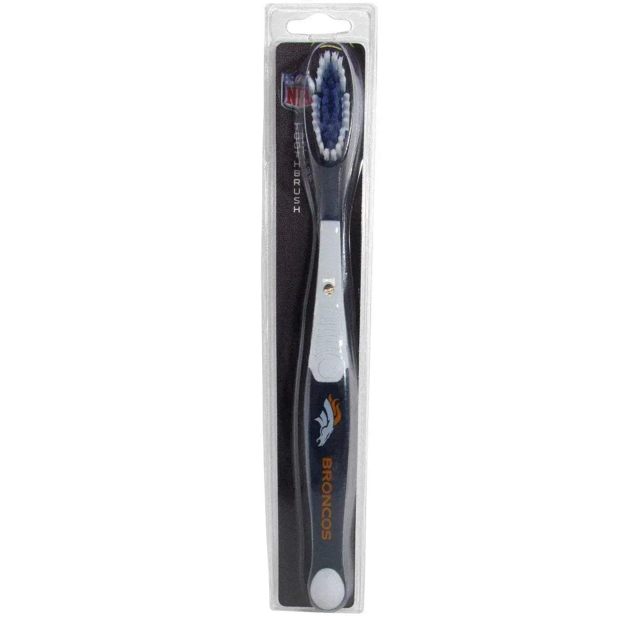 Denver Broncos MVP Toothbrush Team Colors Soft Bristles - ToylandEU™