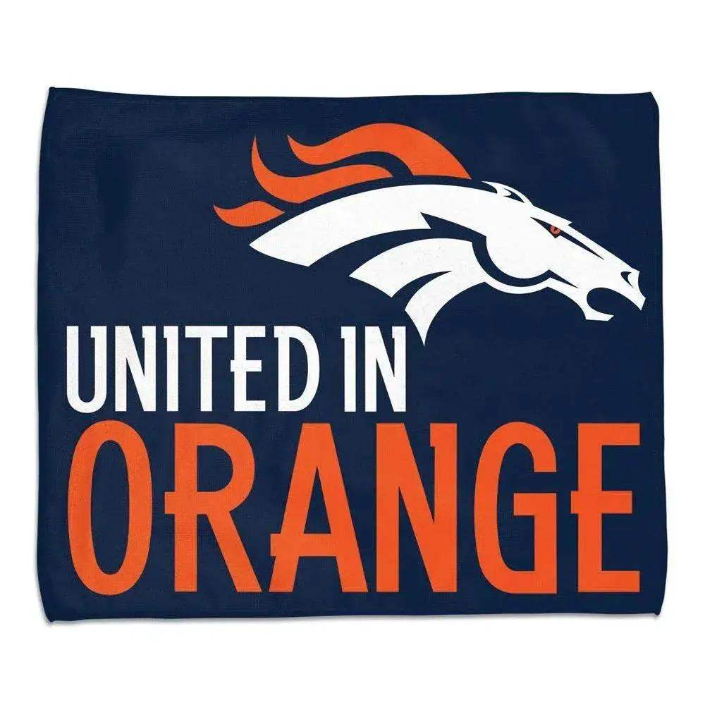 Denver Broncos Rally Towel 15x18 Full Color Wincraft - ToylandEU™