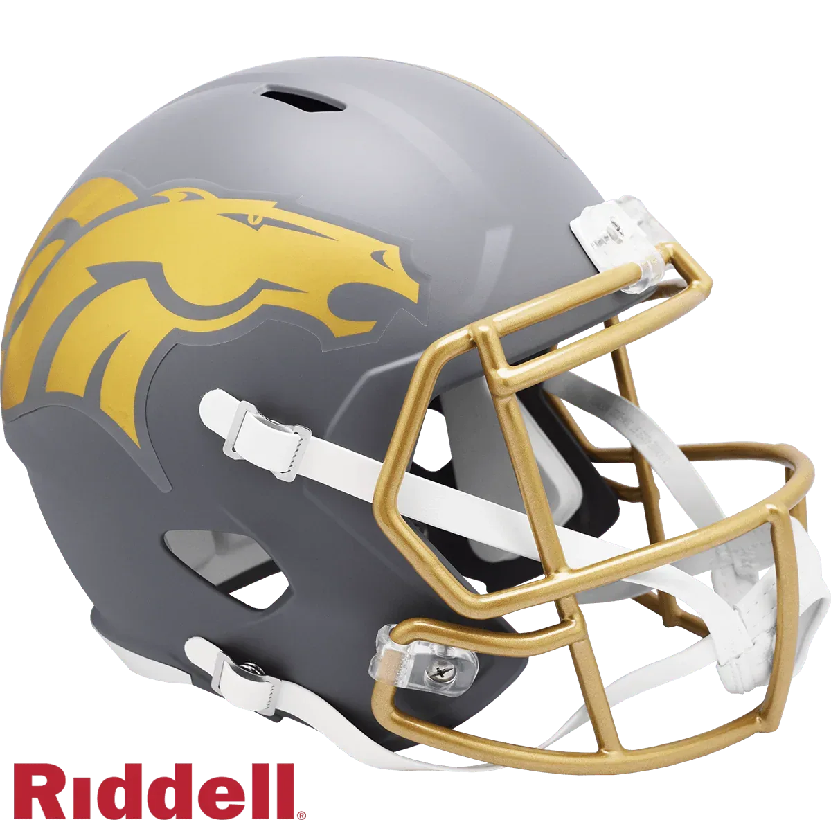Denver Broncos Riddell Replica Full Size Helmet Slate - ToylandEU™