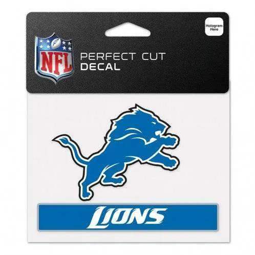 Detroit Lions Decal 4.5x5.75 Outdoor Vinyl With Transfer - ToylandEU™