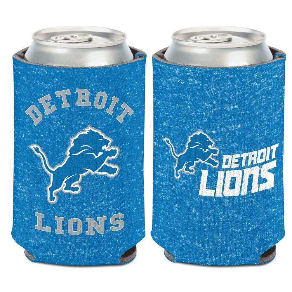 Detroit Lions Heathered Can Cooler 12 Oz Foam Insulated - ToylandEU™
