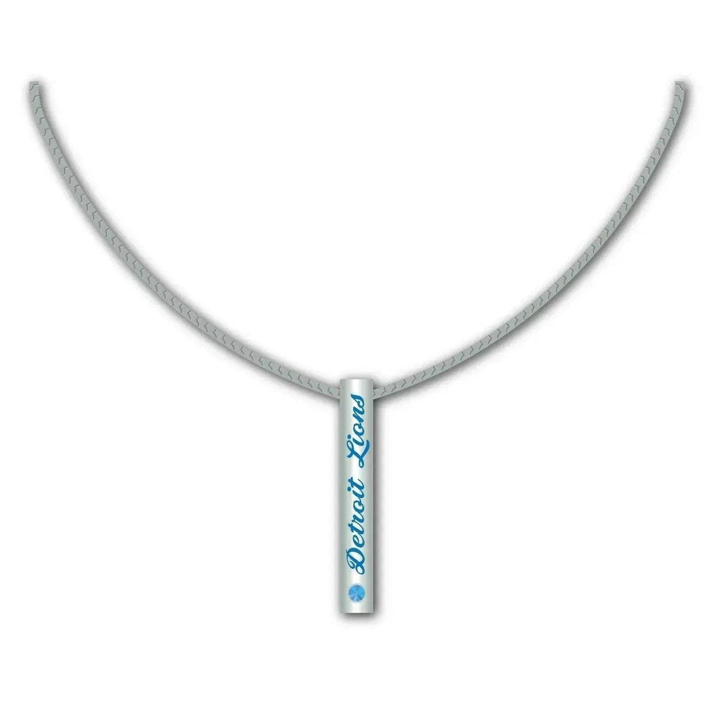Detroit Lions Silver Bar Necklace For Fans NFL Gift - ToylandEU™