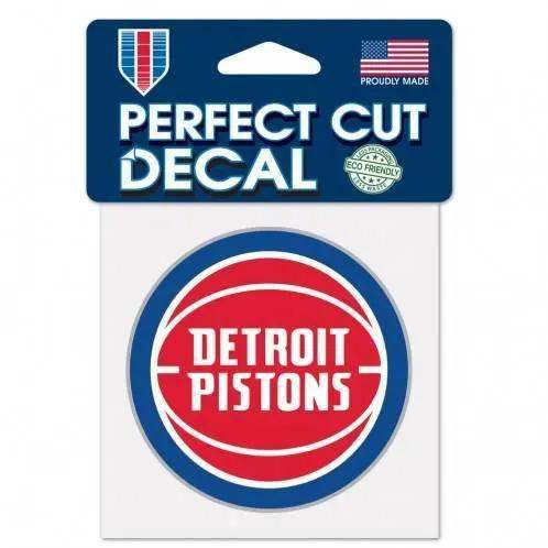 Detroit Pistons 4x4 Perfect Cut Color Decal Outdoor Vinyl - ToylandEU™