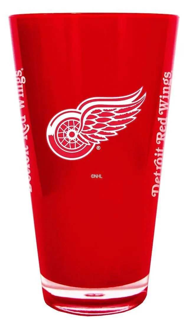 Detroit Red Wings 20 Oz Insulated Plastic Glass BPA Free - ToylandEU