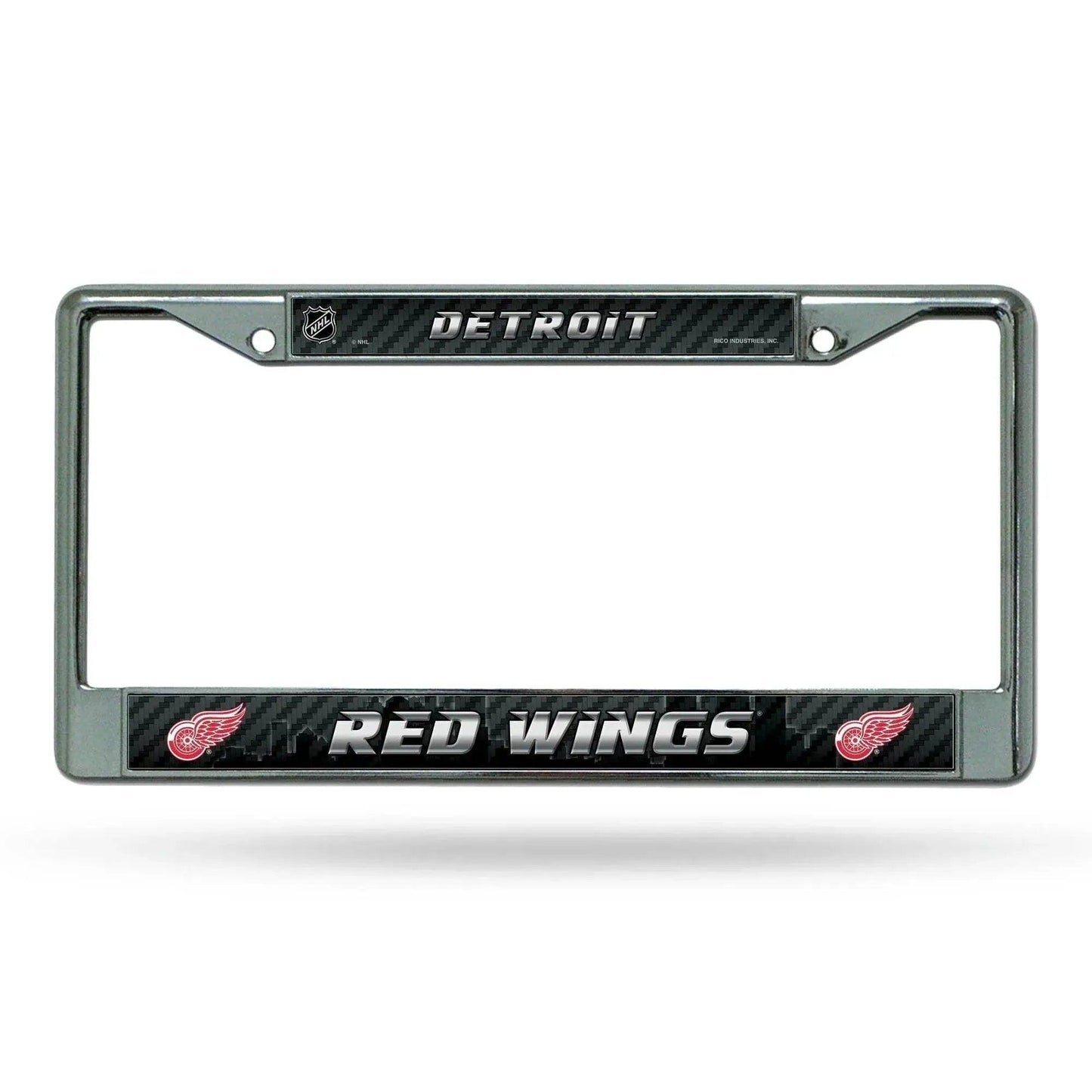 Detroit Red Wings License Plate Frame Chrome Printed Insert - ToylandEU™